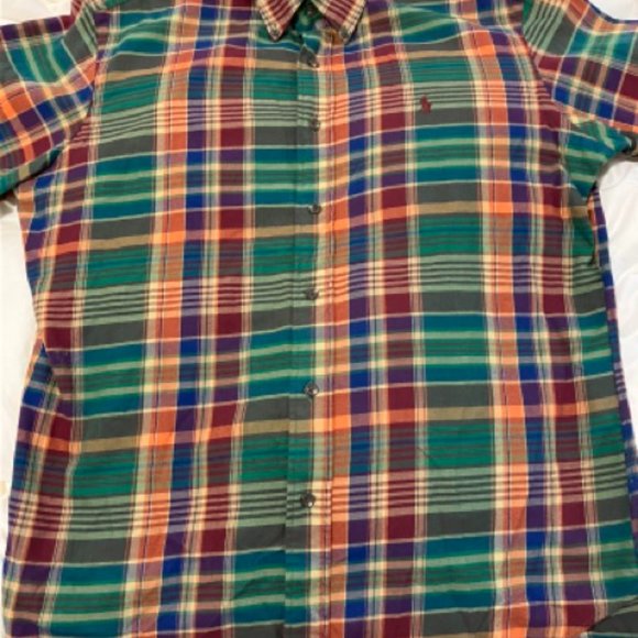 Ralph Lauren Multi-Color Plaid Shirt - Picture 5 of 5